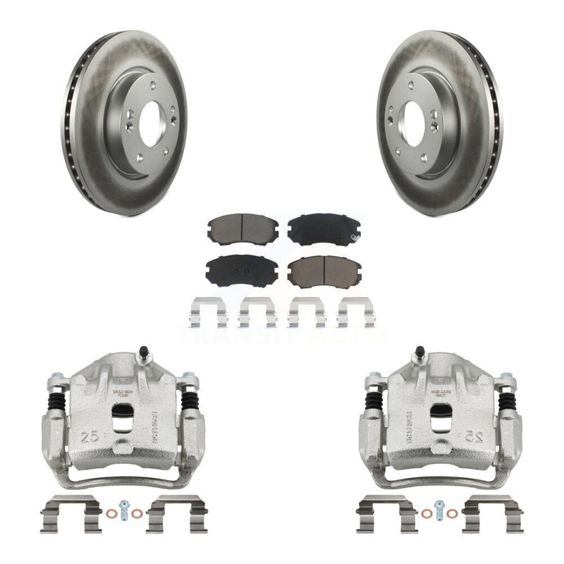 Transit Auto KCG-100563C Disc Brake Kit for 2012-2013 Kia Soul - Front product image