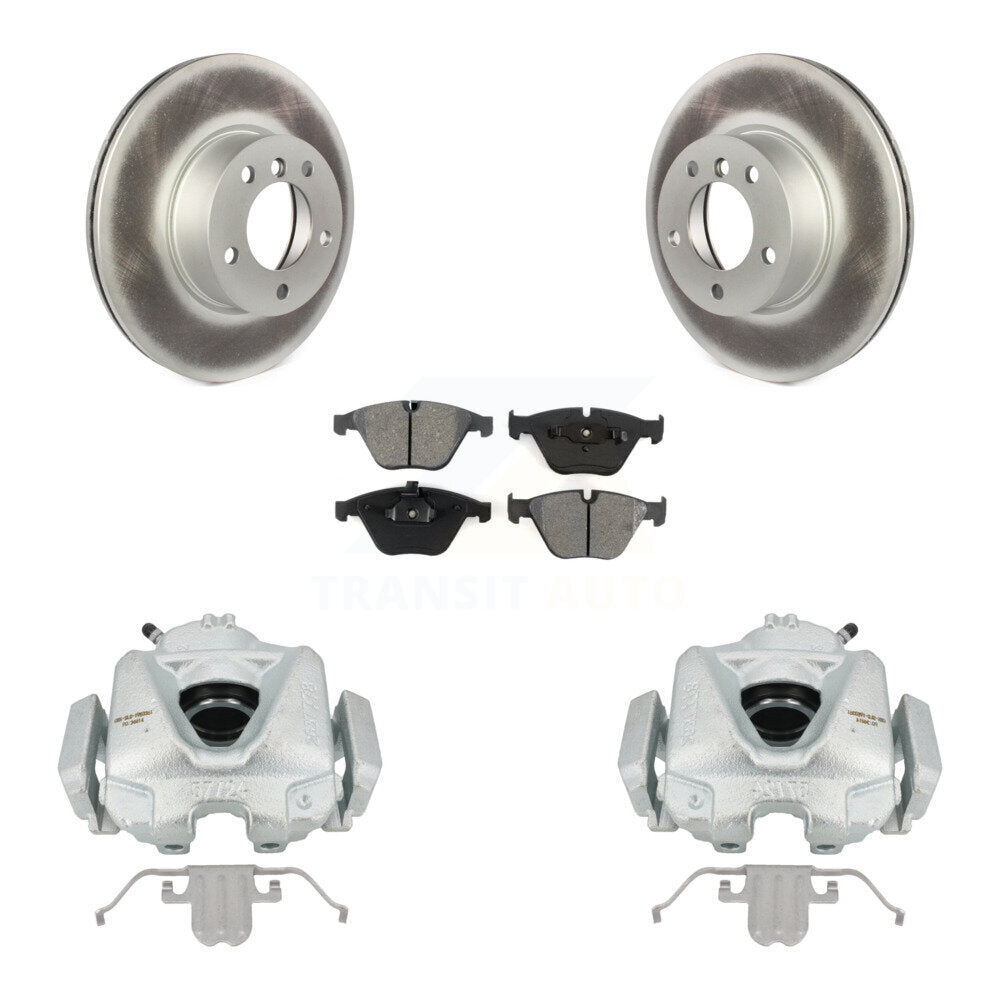 Transit Auto KCG-100563S Disc Brake Kit for 2008-2015 BMW X1, BMW 328i, BMW 328i xDrive & more - Front product image