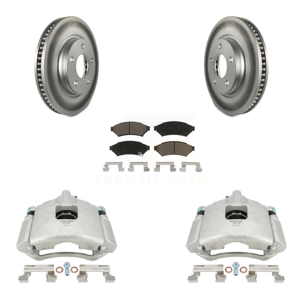 Transit Auto KCG-100564C Disc Brake Kit for 2004-2009 Buick Allure, Buick LaCrosse, Buick Terraza & more - Front product image