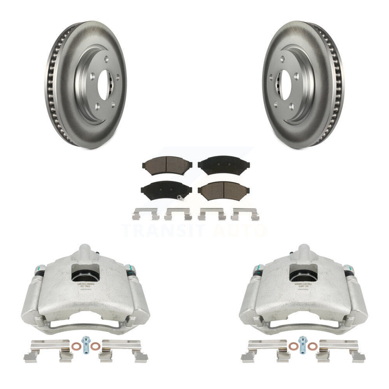 Transit Auto KCG-100564C Disc Brake Kit for 2004-2009 Buick Allure, Buick LaCrosse, Buick Terraza & more - Front product image