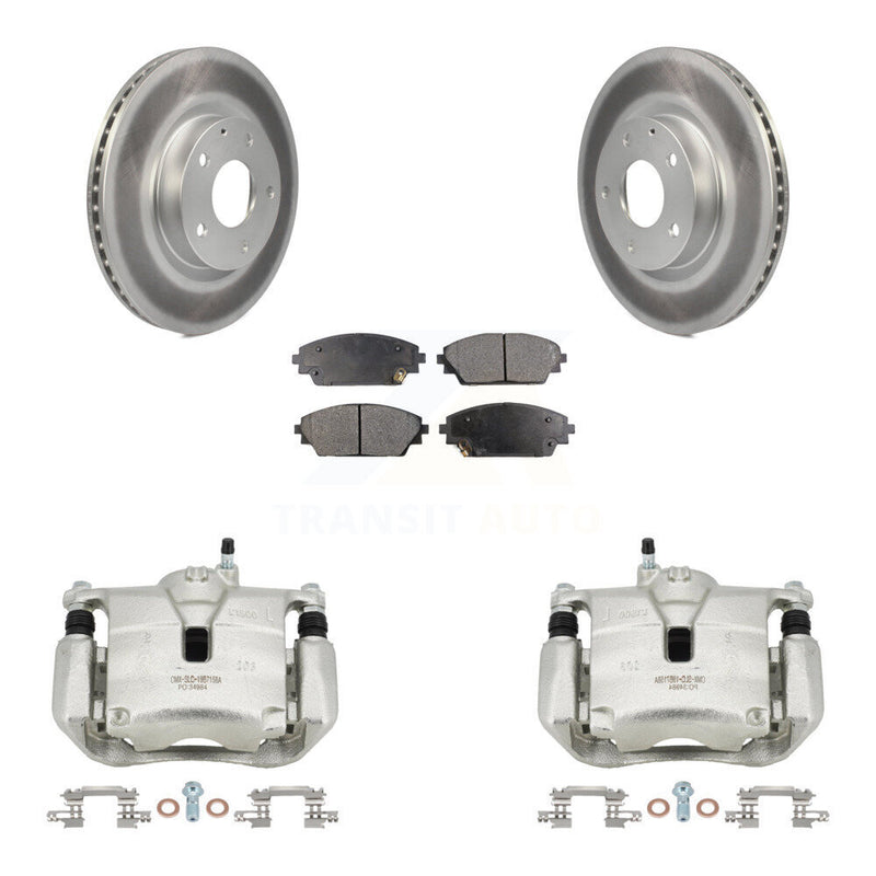 Transit Auto KCG-100564P Disc Brake Kit for 2014-2018 Mazda CX-3, Mazda 3, Mazda 3 Sport - Front product image