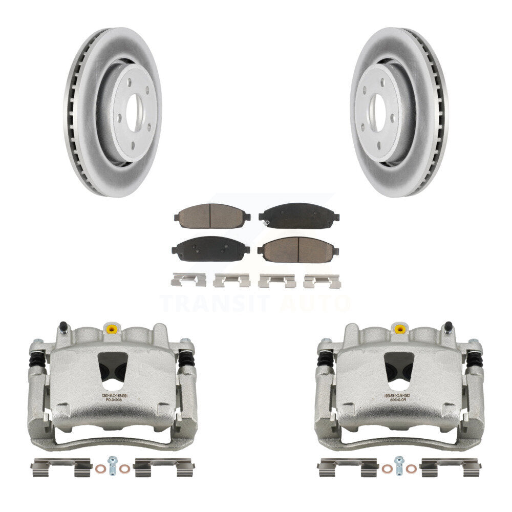 Transit Auto KCG-100565C Disc Brake Kit for 2005-2010 Jeep Grand Cherokee, Jeep Commander - Front product image