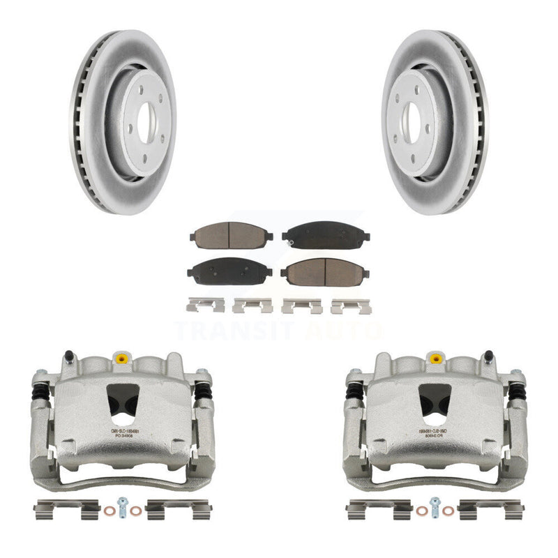 Transit Auto KCG-100565C Disc Brake Kit for 2005-2010 Jeep Grand Cherokee, Jeep Commander - Front product image