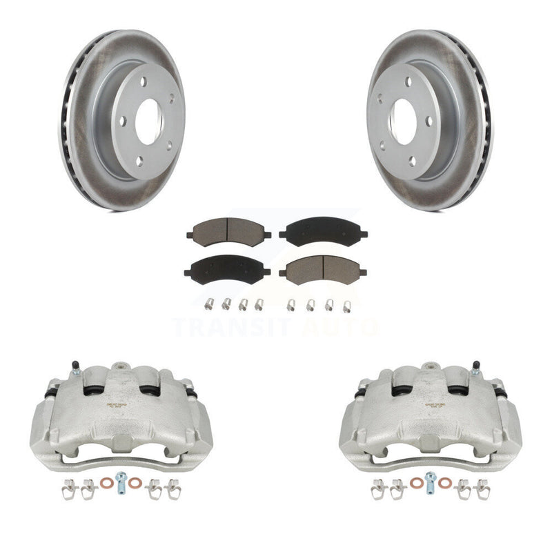 Transit Auto KCG-100566C Disc Brake Kit for 2005-2009 Mitsubishi Raider, Dodge Dakota - Front product image