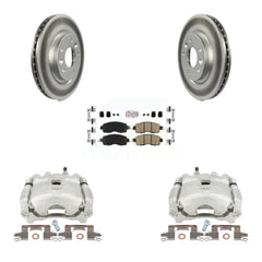 Transit Auto KCG-100567N Disc Brake Kit for 2015-2017 Nissan LEAF - Front product image