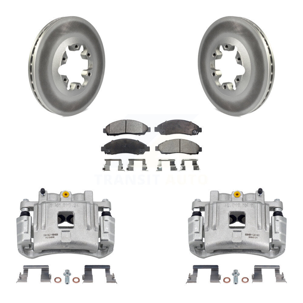 Transit Auto KCG-100567P Disc Brake Kit for 2004-2008 Isuzu i-290, Isuzu i-370, Isuzu i-280 & more - Front product image