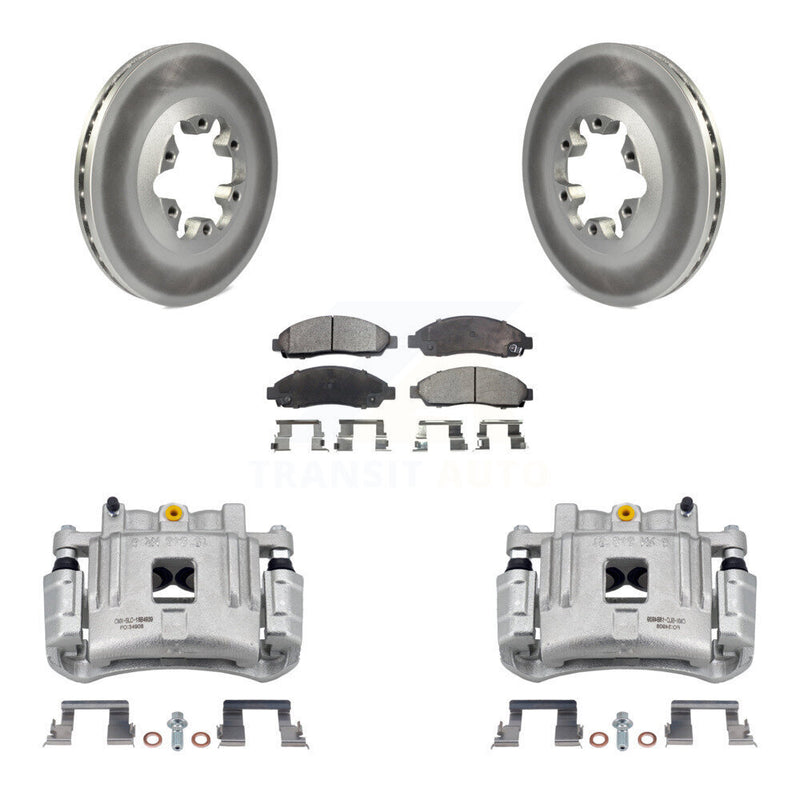 Transit Auto KCG-100567P Disc Brake Kit for 2004-2008 Isuzu i-290, Isuzu i-370, Isuzu i-280 & more - Front product image