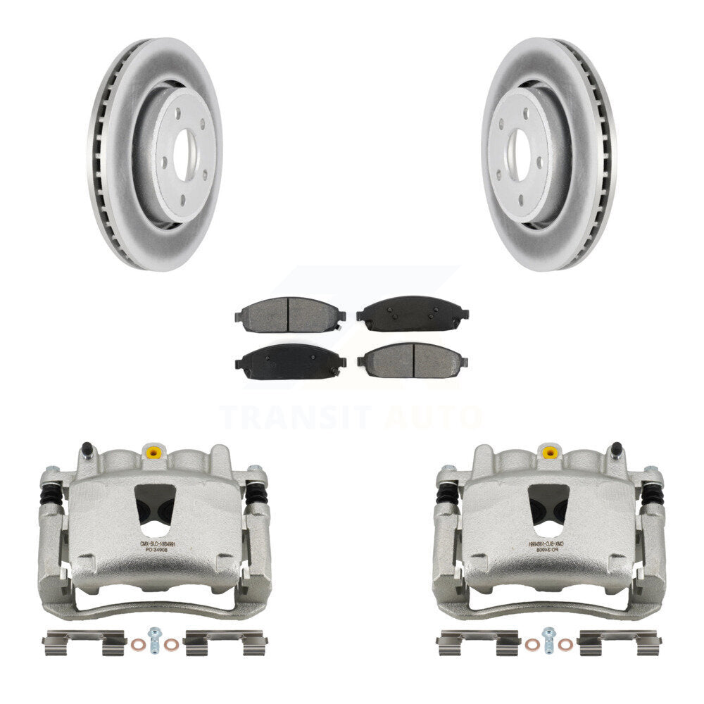 Transit Auto KCG-100567S Disc Brake Kit for 2005-2010 Jeep Grand Cherokee, Jeep Commander - Front product image