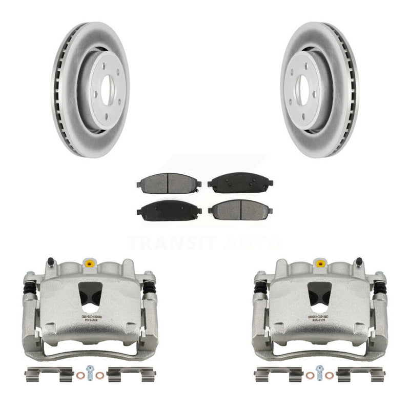 Transit Auto KCG-100567S Disc Brake Kit for 2005-2010 Jeep Grand Cherokee, Jeep Commander - Front product image