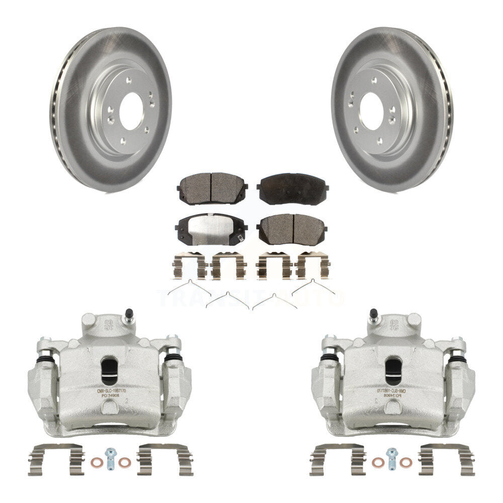 Transit Auto KCG-100567T Disc Brake Kit for 2016-2019 Hyundai Sonata, Kia Optima - Front product image