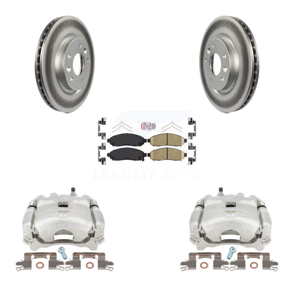 Transit Auto KCG-100568N Disc Brake Kit for 2015 Nissan LEAF - Front product image