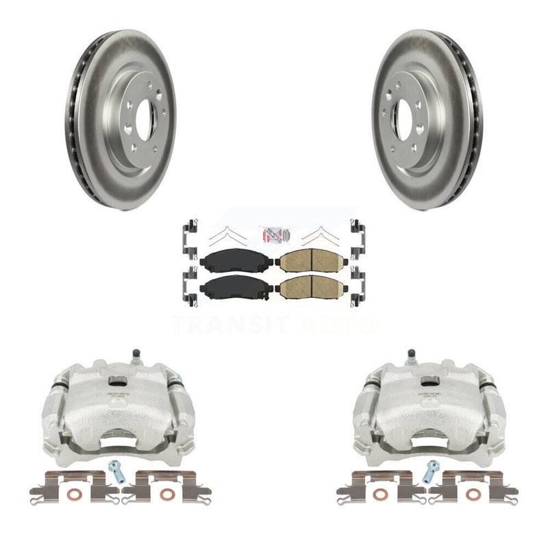 Transit Auto KCG-100568N Disc Brake Kit for 2015 Nissan LEAF - Front product image