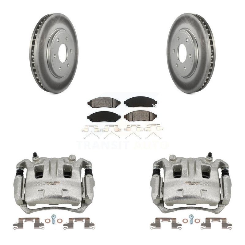Transit Auto KCG-100568S Disc Brake Kit for 2005-2019 Suzuki Equator, Nissan Frontier product image