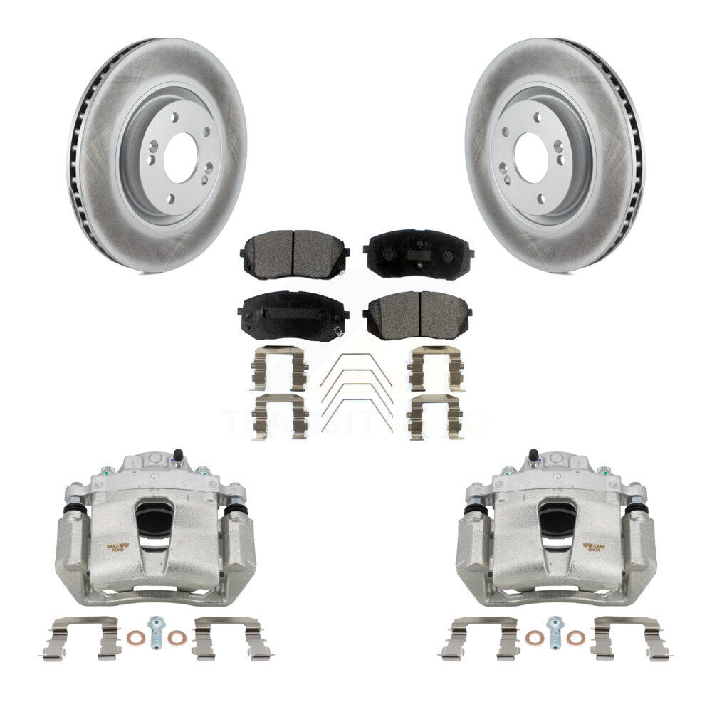 Transit Auto KCG-100568T Disc Brake Kit for 2016-2019 Kia Optima, Hyundai Sonata - Front product image