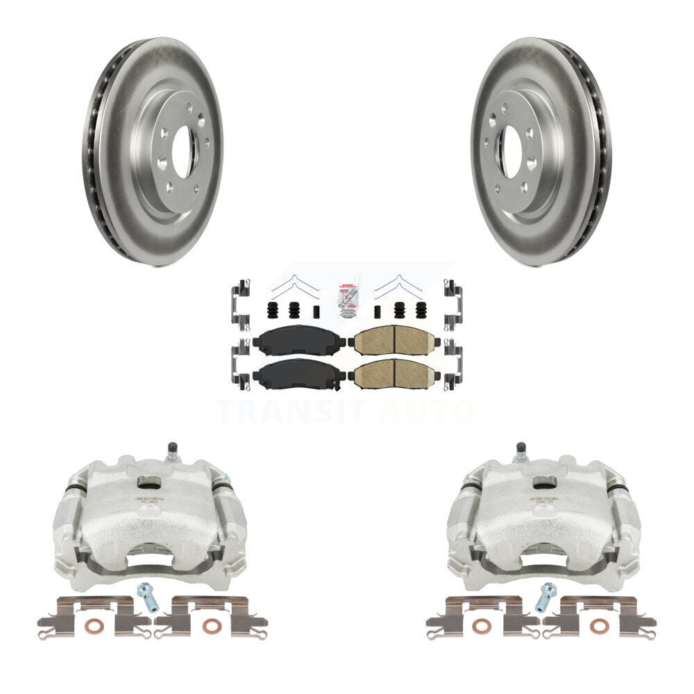 Transit Auto KCG-100569N Disc Brake Kit for 2015 Nissan LEAF - Front product image