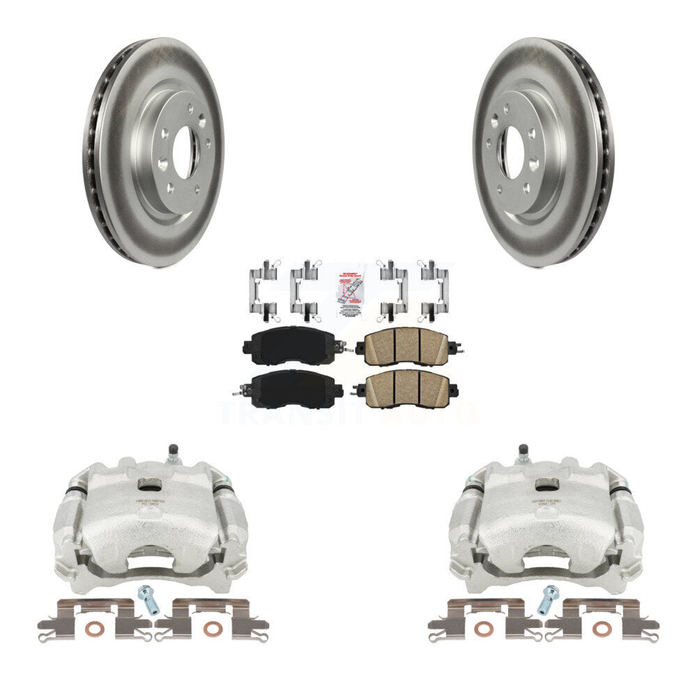 Transit Auto KCG-100570N Disc Brake Kit for 2015-2017 Nissan LEAF - Front product image