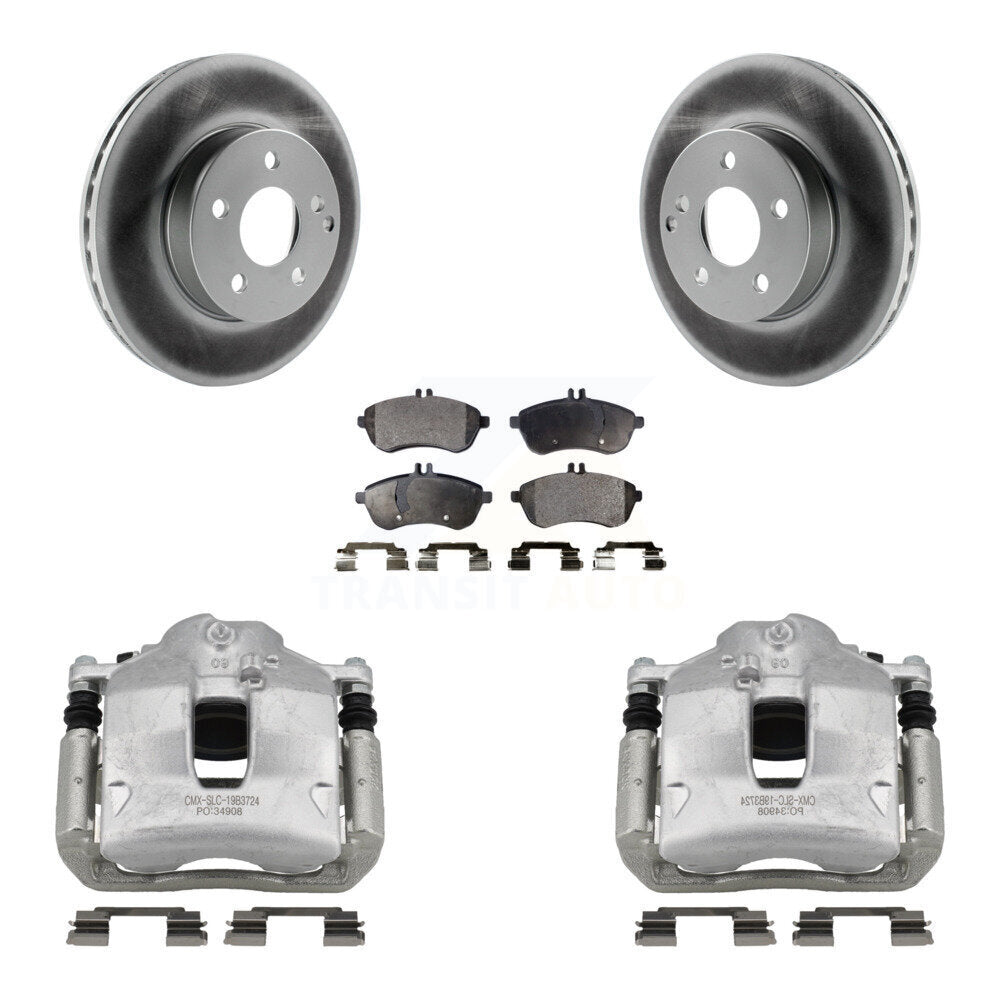 Transit Auto KCG-100570P Disc Brake Kit for 2012-2015 Mercedes-Benz C250 - Front product image