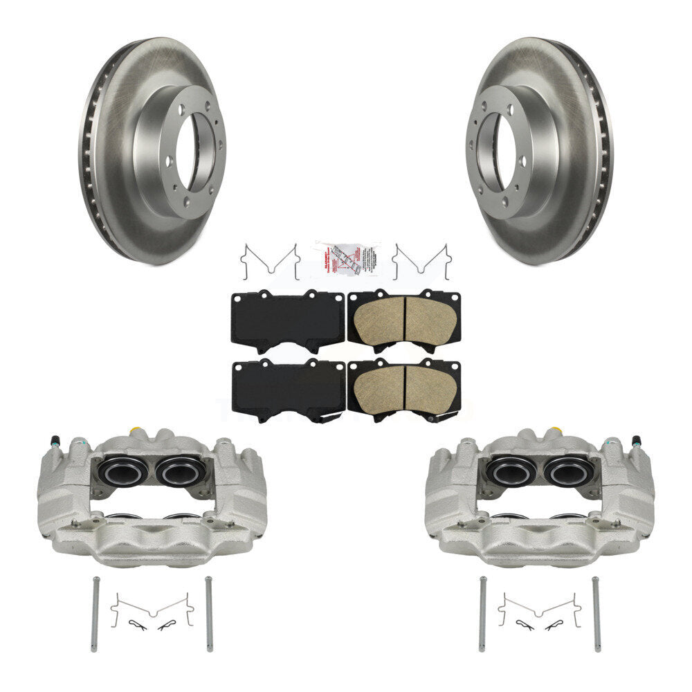 Transit Auto KCG-100571N Disc Brake Kit for 2007-2022 Toyota Tacoma, Toyota FJ Cruiser - Front product image