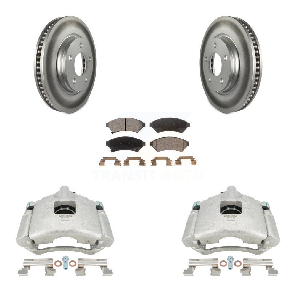 Transit Auto KCG-100571P Disc Brake Kit for 2004-2009 Buick Allure, Buick LaCrosse, Buick Terraza & more - Front product image