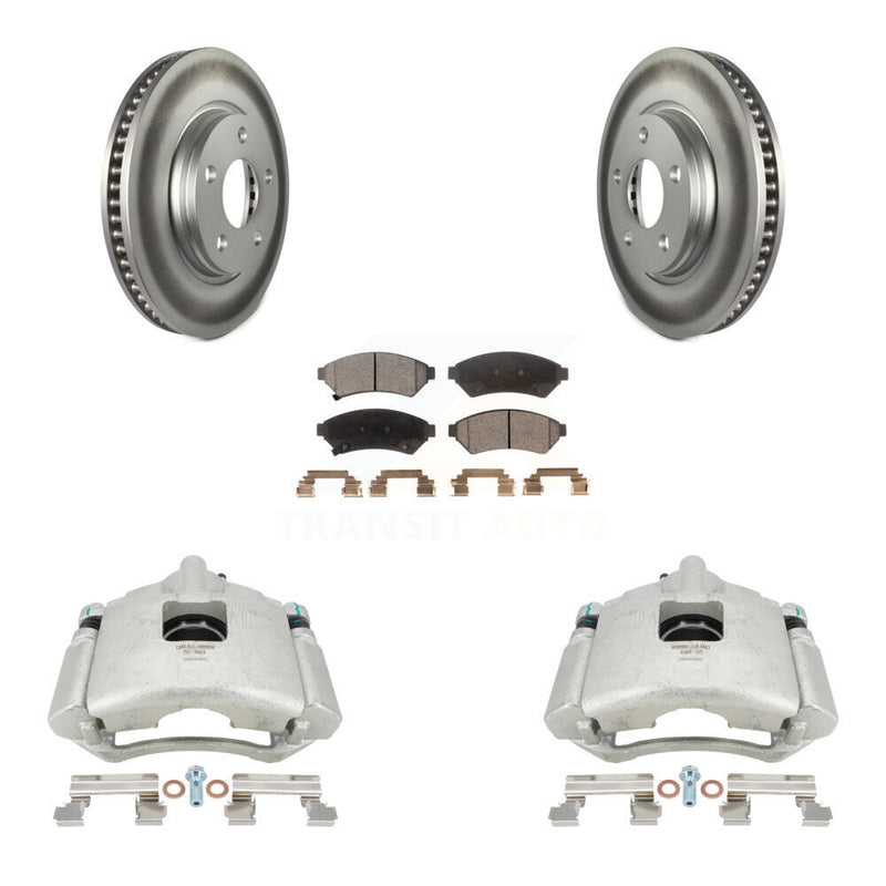 Transit Auto KCG-100571P Disc Brake Kit for 2004-2009 Buick Allure, Buick LaCrosse, Buick Terraza & more - Front product image