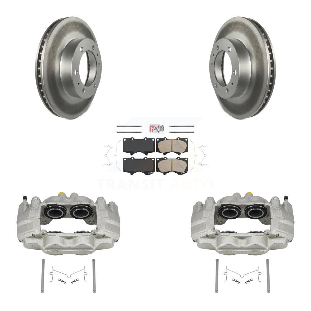 Transit Auto KCG-100572N Disc Brake Kit for 2007-2022 Toyota Tacoma, Toyota FJ Cruiser - Front product image