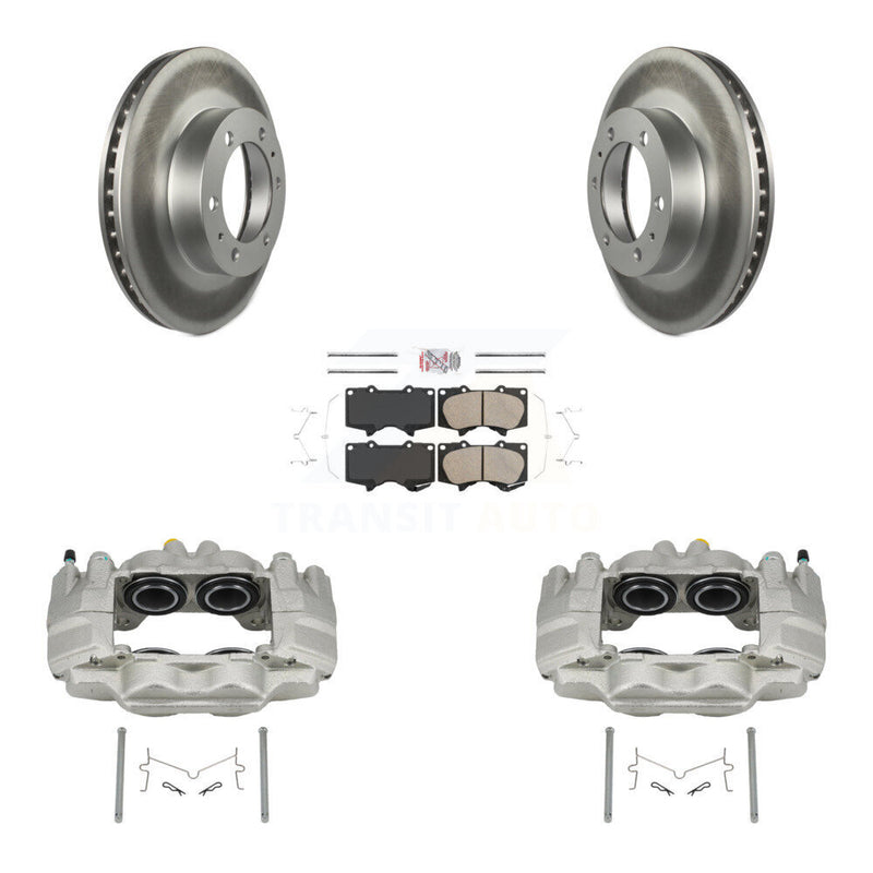 Transit Auto KCG-100572N Disc Brake Kit for 2007-2022 Toyota Tacoma, Toyota FJ Cruiser - Front product image