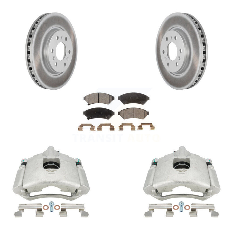 Transit Auto KCG-100572P Disc Brake Kit for 2006-2009 Buick Terraza, Chevrolet Uplander, Pontiac Montana & more - Front product image