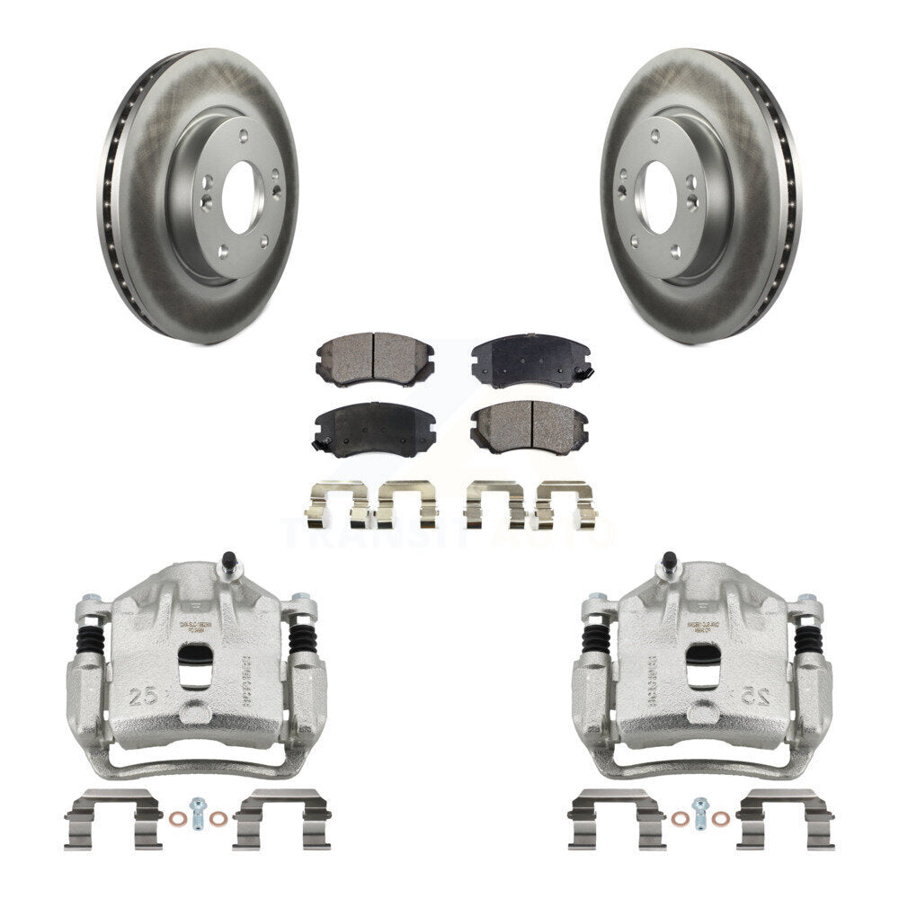 Transit Auto KCG-100572T Disc Brake Kit for 2012-2013 Kia Soul - Front product image