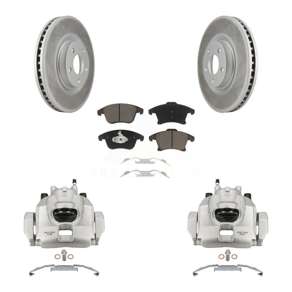 Transit Auto KCG-100573C Disc Brake Kit for 2019-2020 Ford Police Responder Hybrid - Front product image