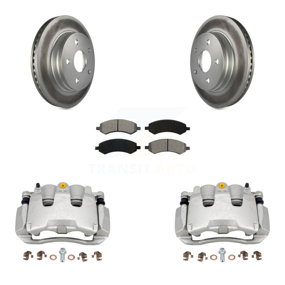 Transit Auto KCG-100573S Disc Brake Kit for 2009-2022 Ram 1500 Classic, Ram 1500, Dodge Ram 1500 - Front product image