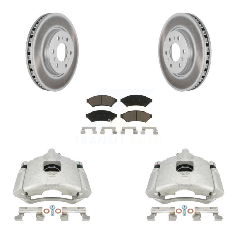 Transit Auto KCG-100574C Disc Brake Kit for 2006-2009 Buick Terraza, Chevrolet Uplander, Pontiac Montana & more - Front product image