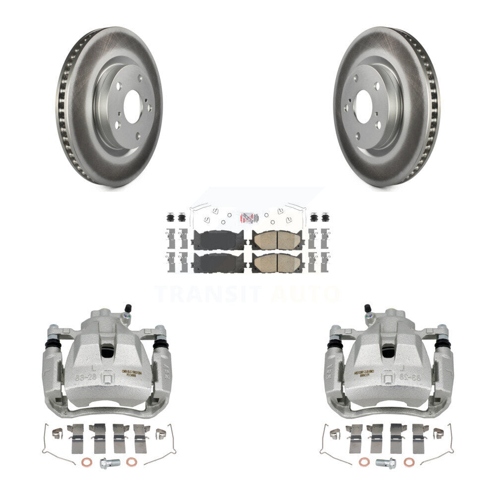 Transit Auto KCG-100574N Disc Brake Kit for 2007-2018 Lexus ES300h, Toyota Avalon, Toyota Camry & more - Front product image