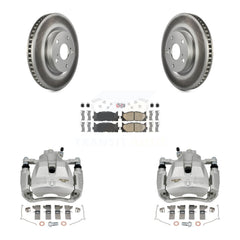 Transit Auto KCG-100574N Disc Brake Kit for 2007-2018 Lexus ES300h, Toyota Avalon, Toyota Camry & more - Front product image