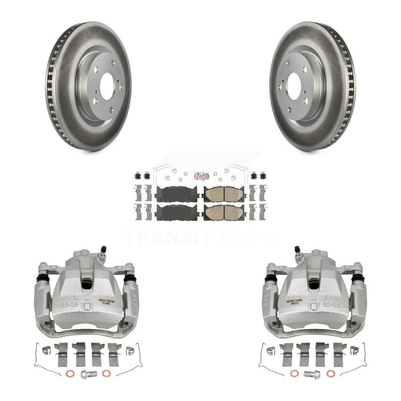 Transit Auto KCG-100574N Disc Brake Kit for 2007-2018 Lexus ES300h, Toyota Avalon, Toyota Camry & more - Front product image