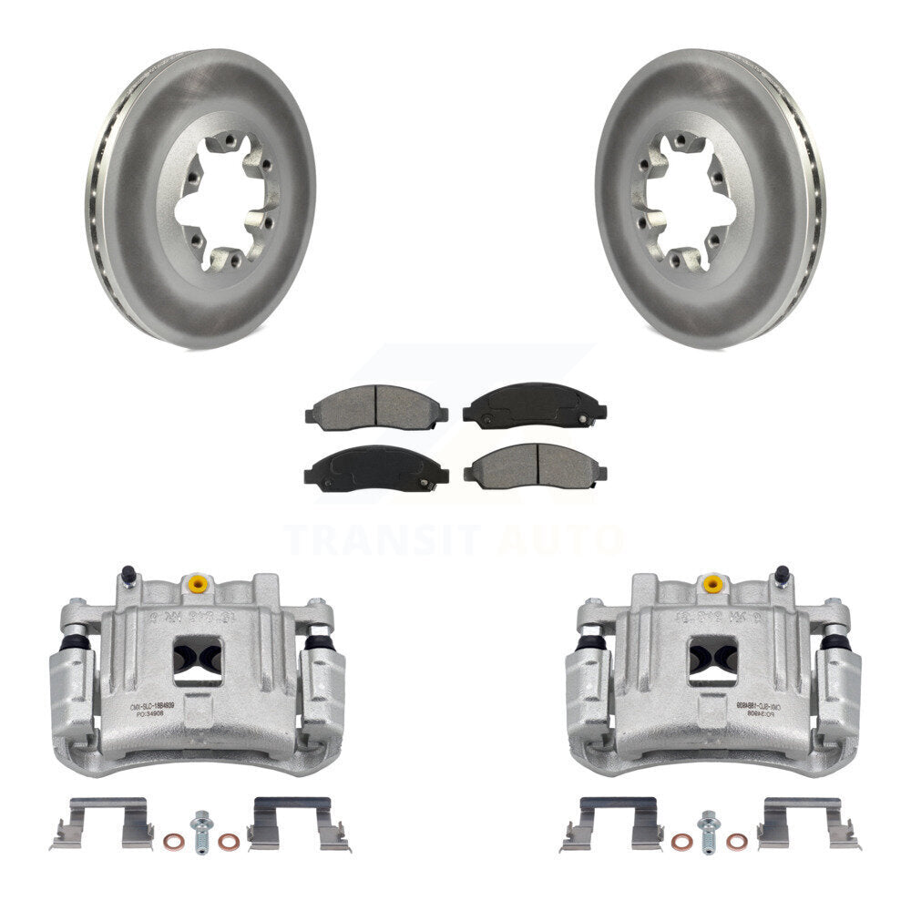 Transit Auto KCG-100575S Disc Brake Kit for 2004-2008 Isuzu i-290, Isuzu i-370, Isuzu i-280 & more - Front product image