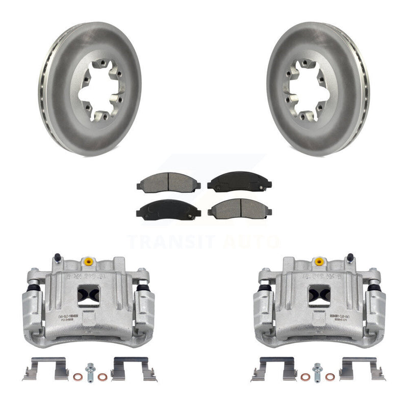 Transit Auto KCG-100575S Disc Brake Kit for 2004-2008 Isuzu i-290, Isuzu i-370, Isuzu i-280 & more - Front product image