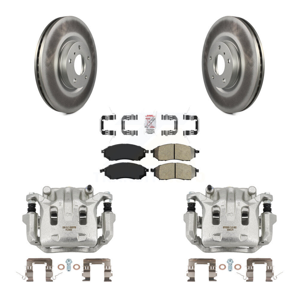Transit Auto KCG-100576N Disc Brake Kit for 2006-2020 INFINITI Q40, INFINITI Q70L, INFINITI QX70 & more - Front product image