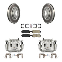 Transit Auto KCG-100576N Disc Brake Kit for 2006-2020 INFINITI Q40, INFINITI Q70L, INFINITI QX70 & more - Front product image