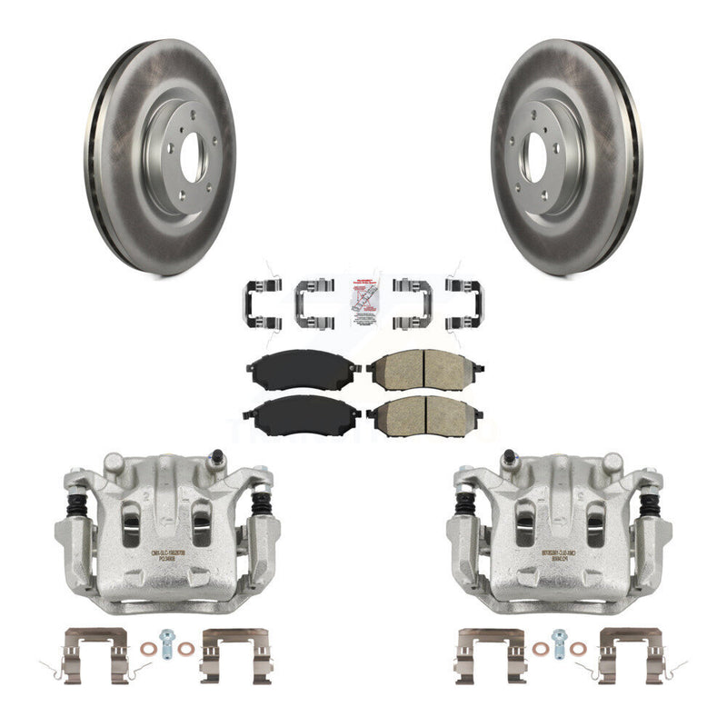 Transit Auto KCG-100576N Disc Brake Kit for 2006-2020 INFINITI Q40, INFINITI Q70L, INFINITI QX70 & more - Front product image