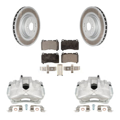 Transit Auto KCG-100576P Disc Brake Kit for 2014-2016 Hyundai Genesis Coupe - Front product image