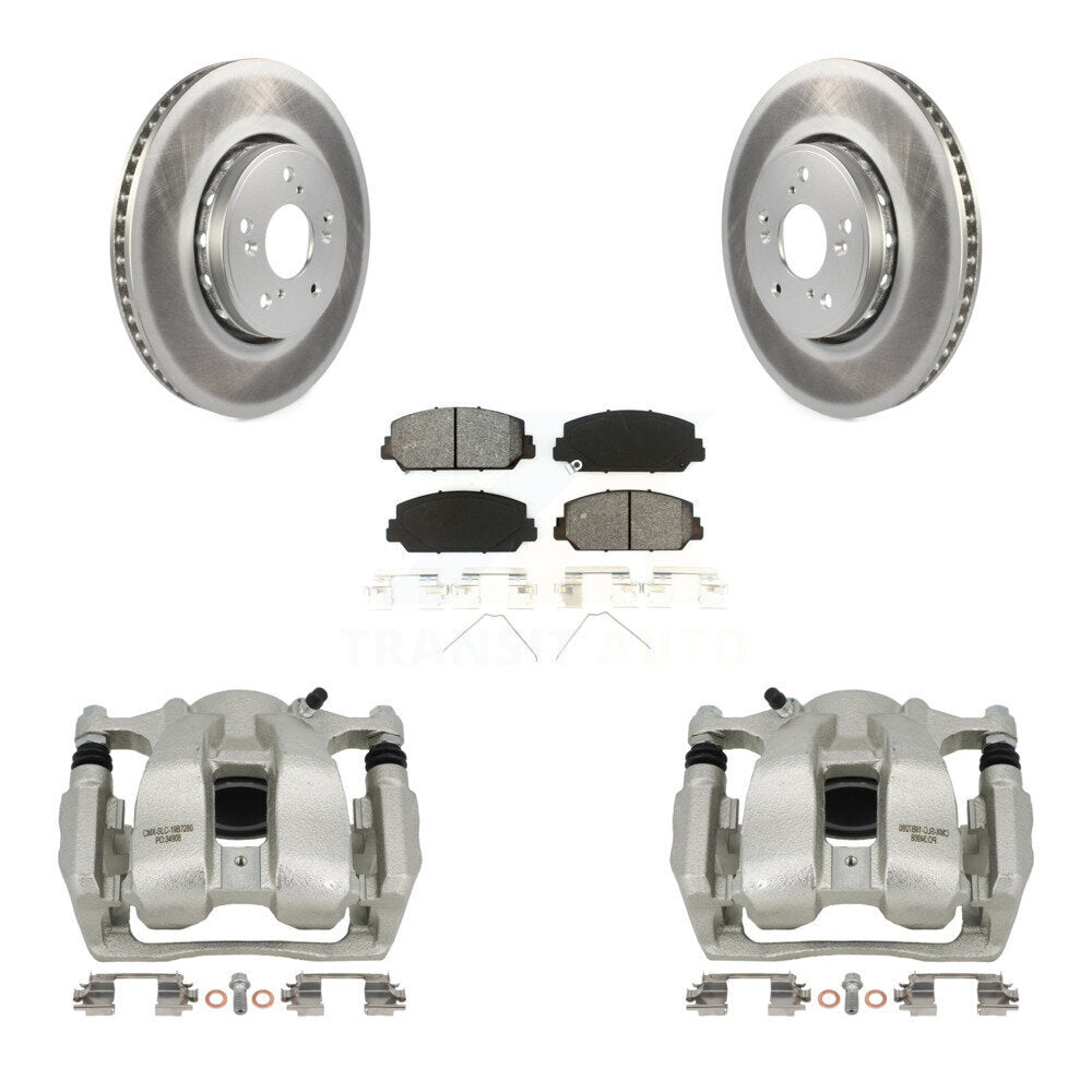 Transit Auto KCG-100576S Disc Brake Kit for 2016-2018 Acura RDX - Front product image