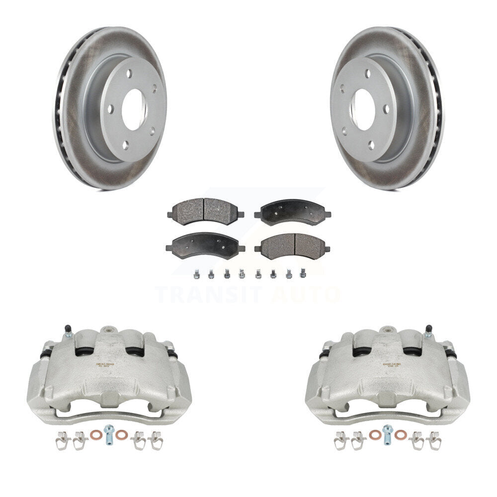 Transit Auto KCG-100576T Disc Brake Kit for 2005-2009 Mitsubishi Raider, Dodge Dakota - Front product image