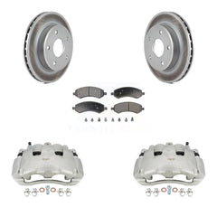 Transit Auto KCG-100576T Disc Brake Kit for 2005-2009 Mitsubishi Raider, Dodge Dakota - Front product image