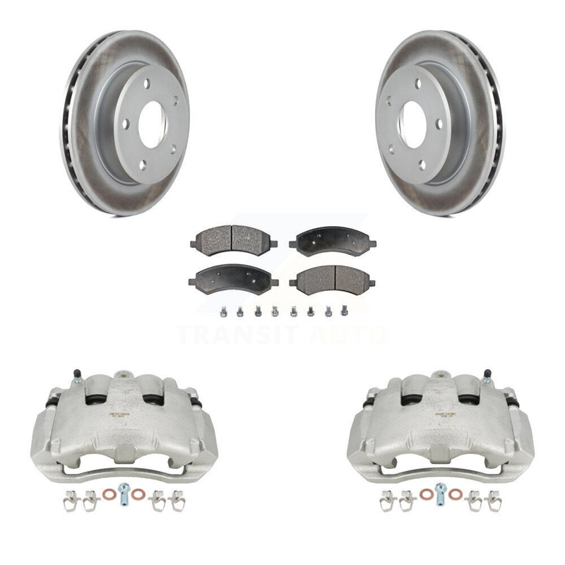 Transit Auto KCG-100576T Disc Brake Kit for 2005-2009 Mitsubishi Raider, Dodge Dakota - Front product image