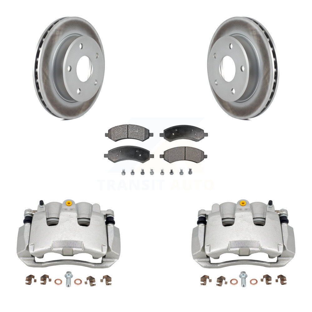 Transit Auto KCG-100577T Disc Brake Kit for 2009-2011 Ram Dakota, Dodge Dakota - Front product image