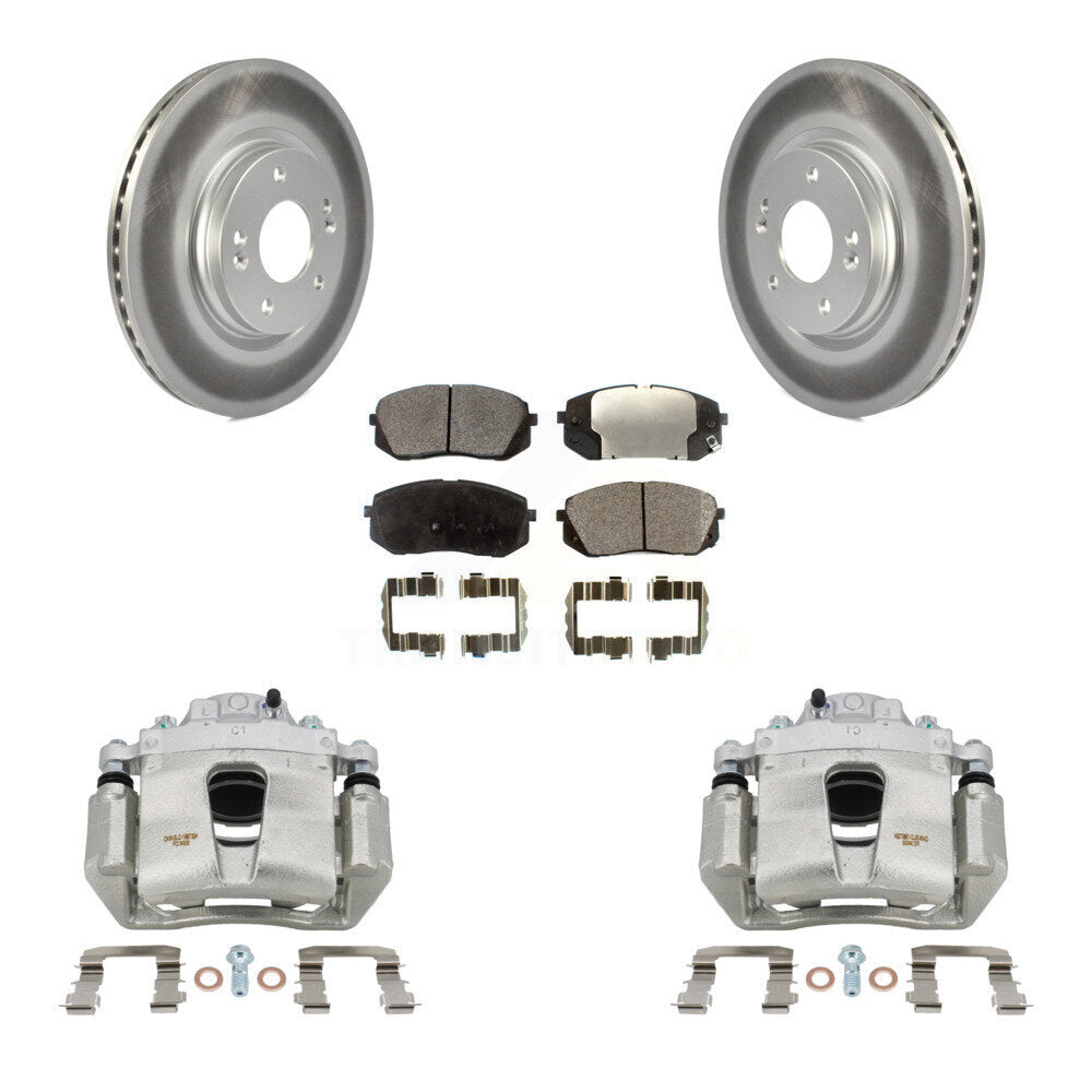 Transit Auto KCG-100578P Disc Brake Kit for 2015 Hyundai Sonata - Front product image