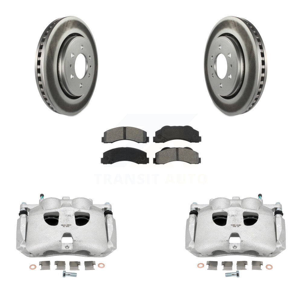 Transit Auto KCG-100578S Disc Brake Kit for 2010-2017 Ford Expedition, Ford F-150, Lincoln Navigator - Front product image
