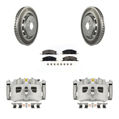Transit Auto KCG-100578T Disc Brake Kit for 2013-2019 Ford Taurus, Ford Explorer, Ford Special Service Police Sedan & more - Front product image