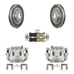 Transit Auto KCG-100580N Disc Brake Kit for 2009-2013 INFINITI G37 - Front product image