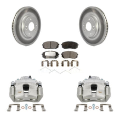 Transit Auto KCG-100580P Disc Brake Kit for 2016-2022 Kia Optima, Hyundai Kona Electric, Kia Niro EV & more - Front product image